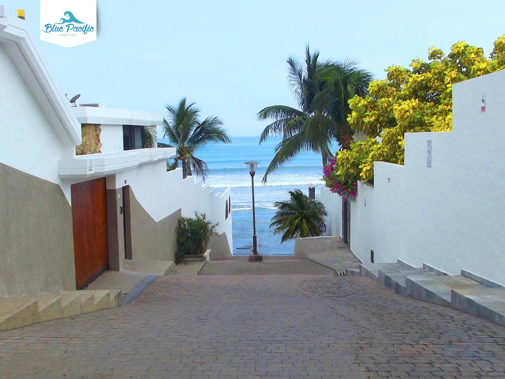 Hostal Blue Pacific Manta Exterior foto