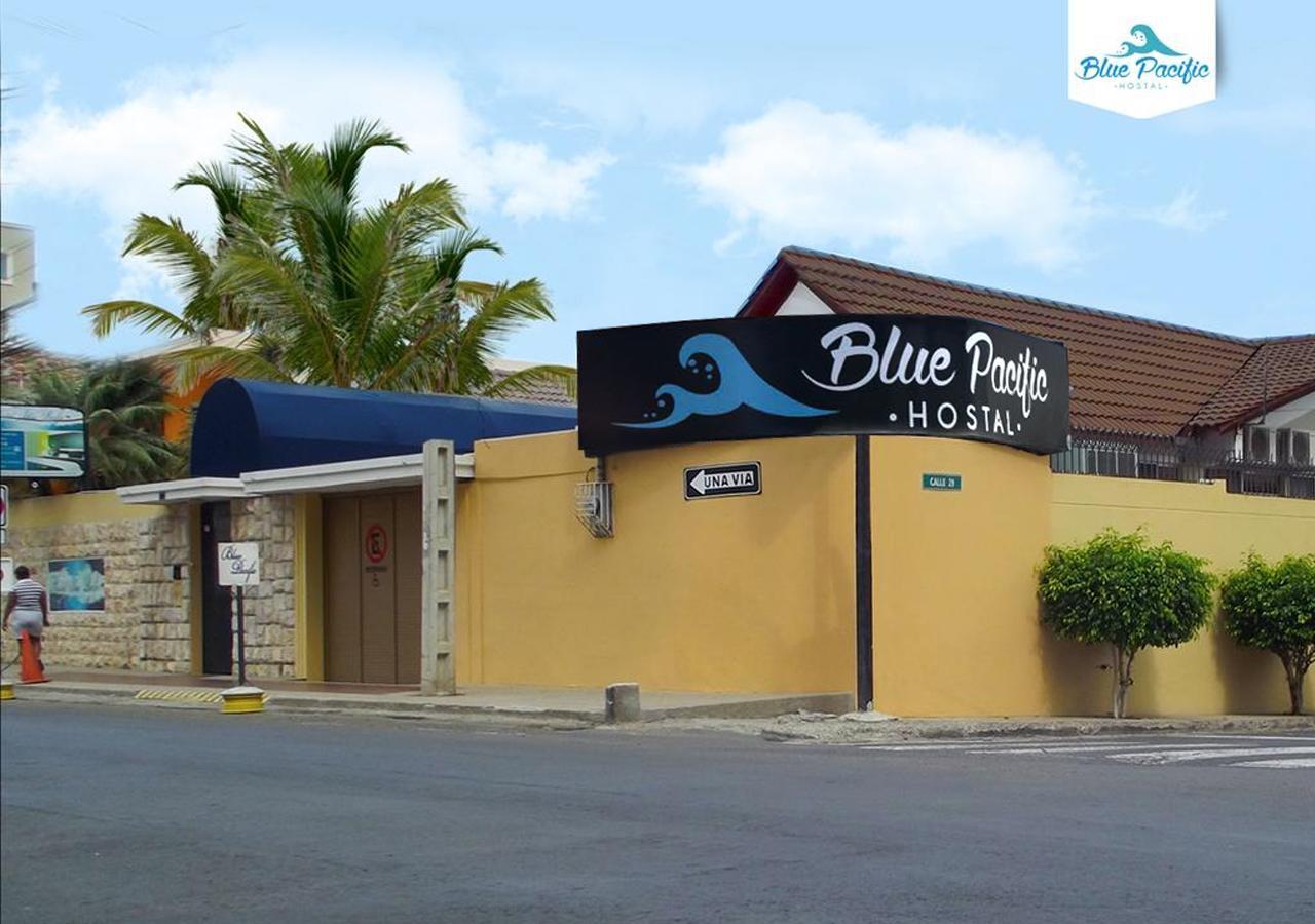 Hostal Blue Pacific Manta Exterior foto