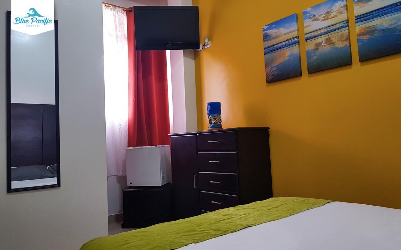 Hostal Blue Pacific Manta Exterior foto