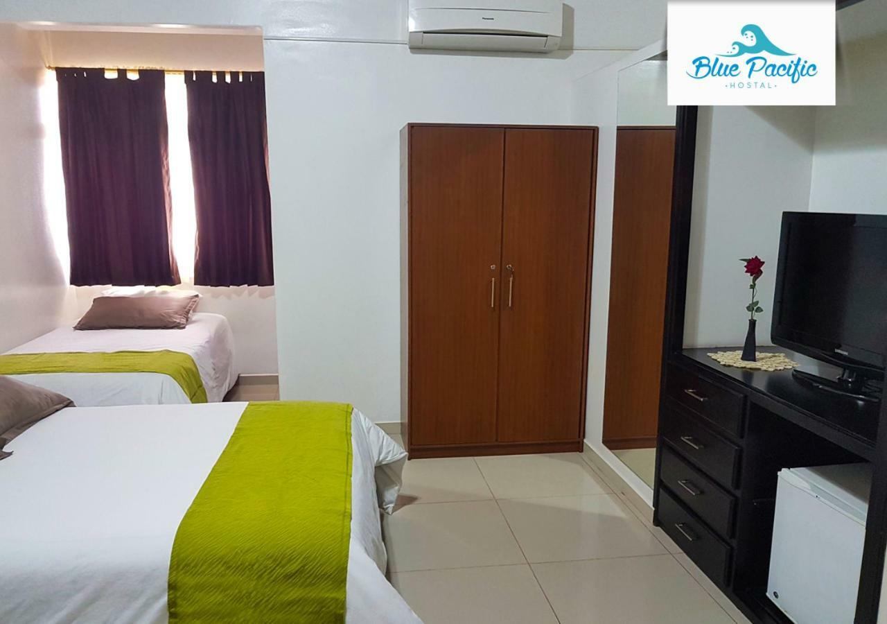 Hostal Blue Pacific Manta Exterior foto