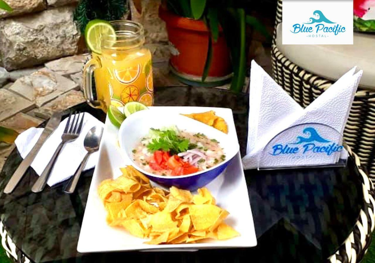 Hostal Blue Pacific Manta Exterior foto